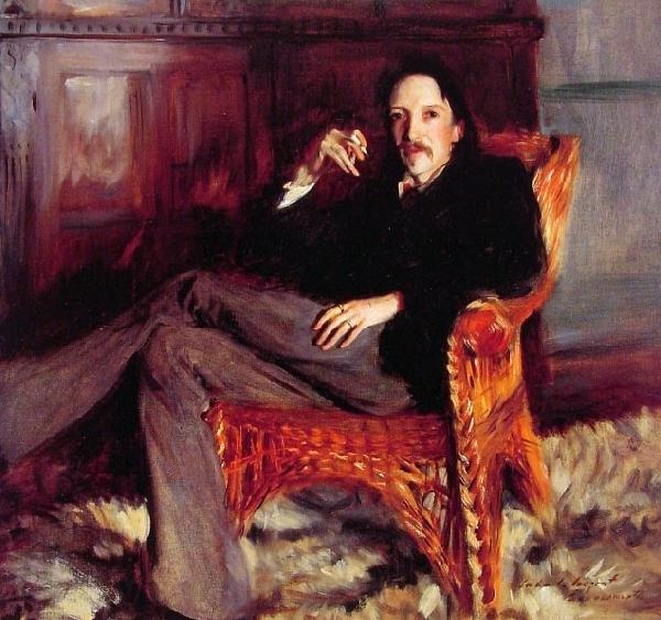 John Singer Sargent Robert Louis Stevenson by Sargent Spain oil painting art